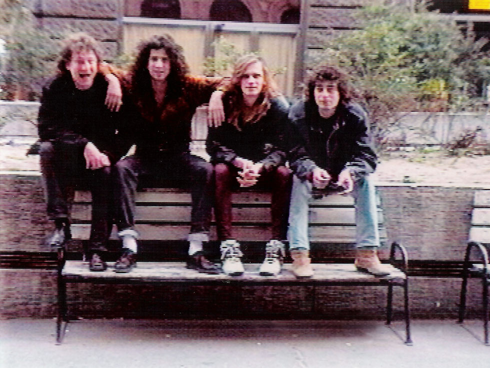 Rocktükör stáb Ferenciek tere 1993